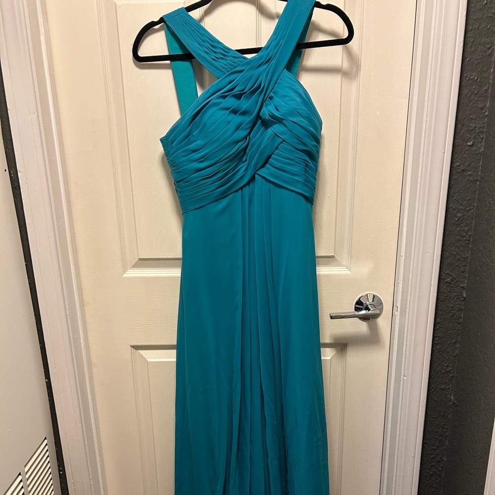 Azazie Teal Dress
